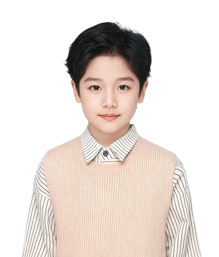 【卡密兑换】AiKaMi创意设计『证件照儿童男』官方卡密丨端内兑换丨24小时自助提卡！