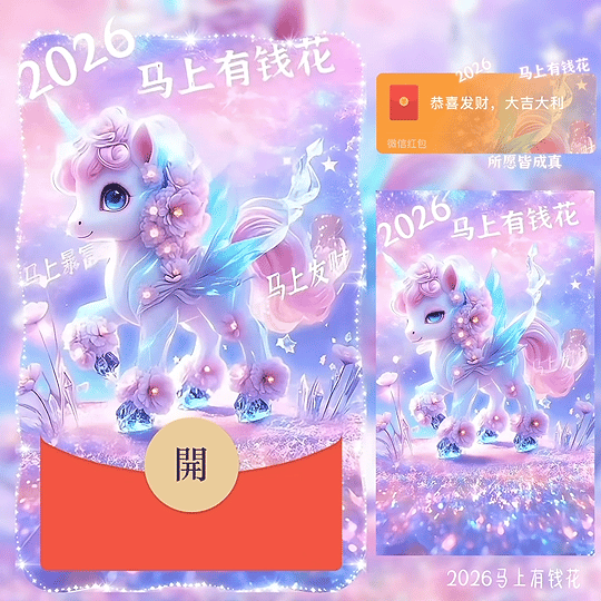 【红包封面】2026 马上有钱花 /新版动态bz